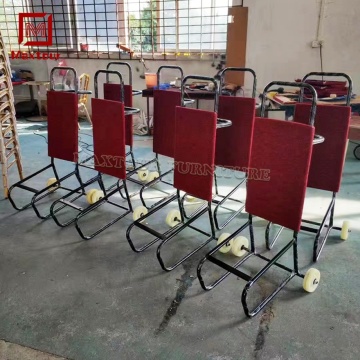 Metal Hand Trolley for Banquet and Wedding Decorations