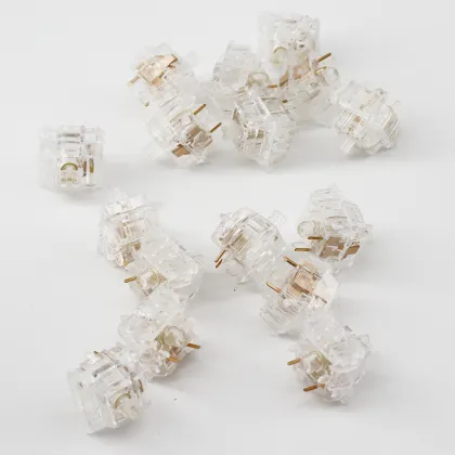 Everglide EG Aqua King V3 Water King Linear Switches for Keyboard - RGB, 4pin/5pin, 55g/62g/67g, MX Clear