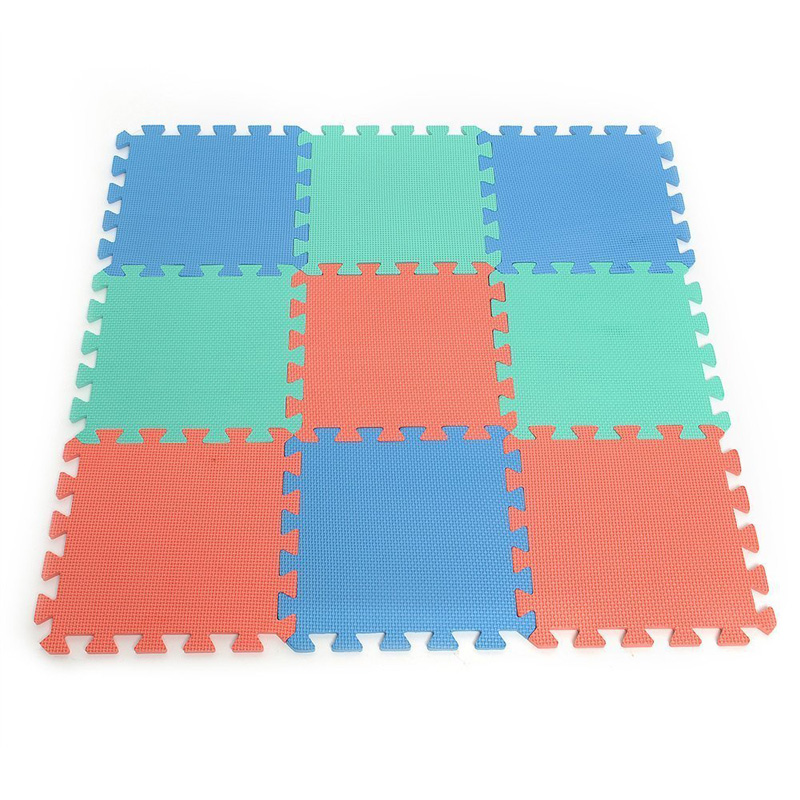 Melors Interlocking Floor Tiles Plain Puzzle Mat
