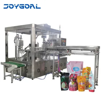 Fully Automatic Spout Pouch Filling Machine for Juice Ketchup Doypack