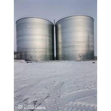 Kaltbereich-Getreidesilo mit Isolierbelüftung