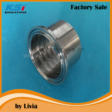 Sanitary expanding tri clamp ferrule