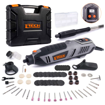 Factory Price 200W Home DIY Mini Rotary Tool Kit: Variable Speed Die Grinder, Electric Engraving Pen & Gray Hand Grinder from Jiangsu