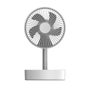 Customizable Shaking Desktop Fan with Built-in Battery and Foldable Design