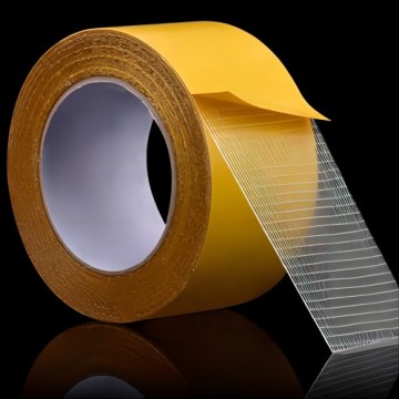 LS FABOSLESS TRACELESS HIGHT ASHIDE TAPE TIPE TIPE TAPES FIBERGLASS แบบสองด้าน: โซลูชันที่ดีที่สุดสำหรับการใช้งานที่ปลอดภัย