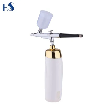 Cordless Mini Nail Art Airless Spray Airbrush Makeup Compressor Kit