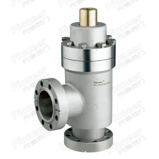 Ultrahigh Vacuum Angle Valve (UHV Valve)