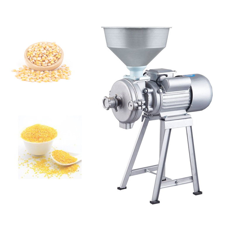 Peanut Butter Machine Wet And Dry Refiner Commercial Grain Bean Mill, Used For Tofu Sesame Paste Chili Sauce Corn Fiour Etc.