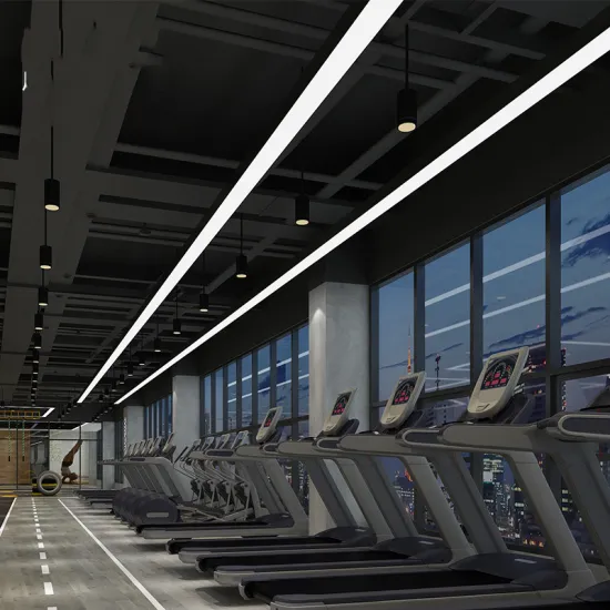 Aluminium Housing linear led art light Linear Light