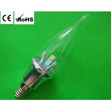 3.5W E12, E14, E17, B15 LED candle bulb