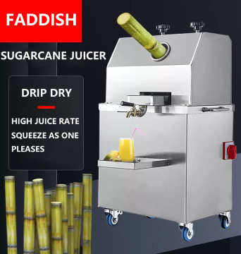 Portable Stainless Steel Commercial Sugar Cane Juicer for Kitchen and Retail