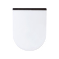 White with metal strip Duroplast Toilet Seat U-Shape