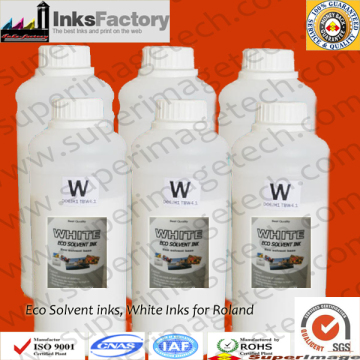 White Inks/White Eco Solvent Ink for Roland