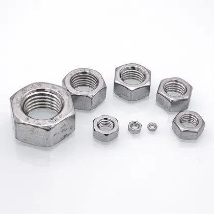 Hexagonal nuts Stainless steel hexagonal nuts