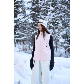 Middle layer winter warm down vest