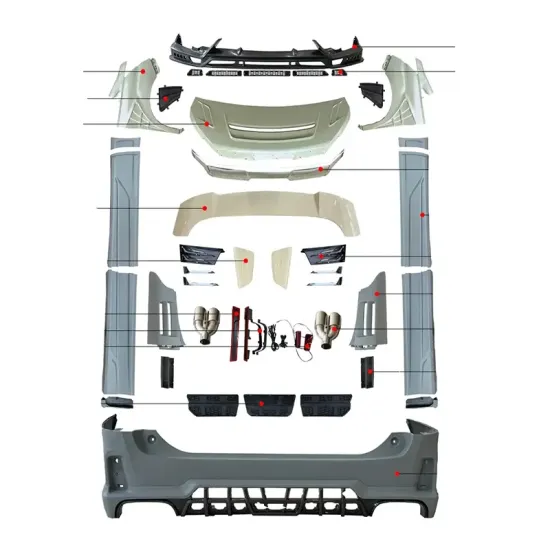 XLstyling Body Kit: Front and Rear Bumpers for Toyota Alphard/Vellfire Facelift Upgrade