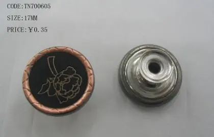 leather buttons