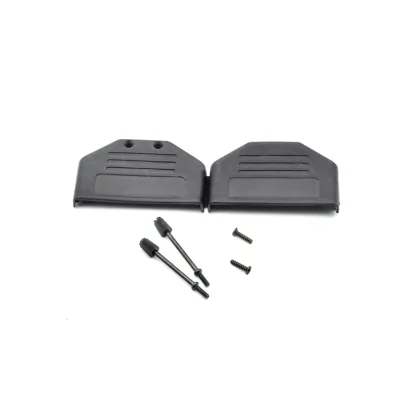 D-SUB black folding shell single pack