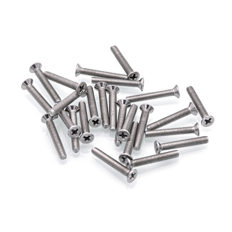 Cross Recessed Countersunk Head Tapping Screws DIN7982 Ss304