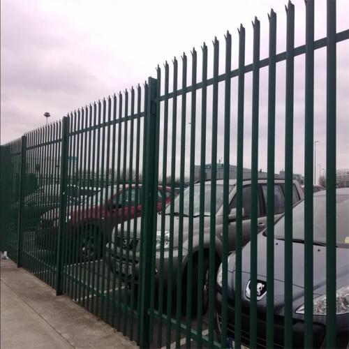 Berkualiti tinggi Galvanized Security Steel Palisade Pagar