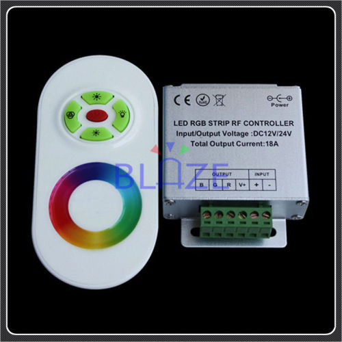 6A*3channels RF Wireless Touch LED Controller Aluminum