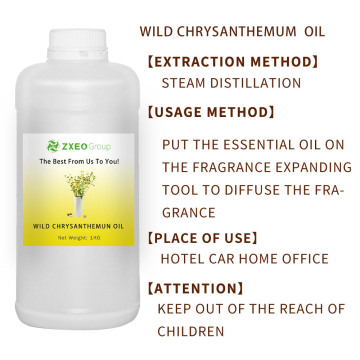 Pure and Natural wild chrysanthemum flower oil