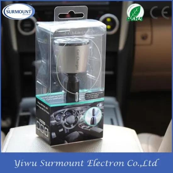 New Dual car usb charger quick charge 2.0 car charger Universal car phone charger