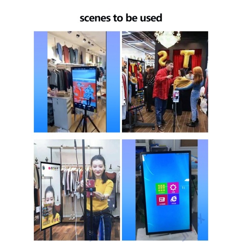 LED backlit LCD live streaming flat panel display