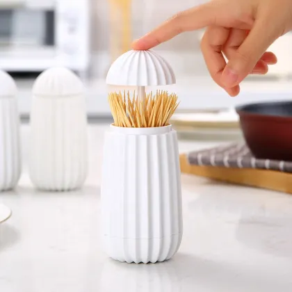Wholesale White Plastic Toothpick Holders for Homes, Restaurants, and Hotels