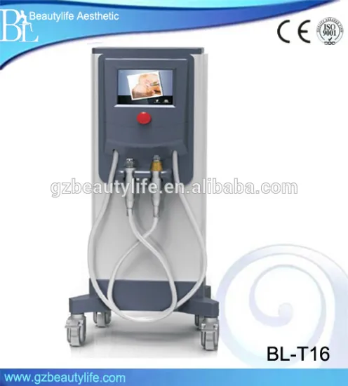 Fractional rf microneedle machine