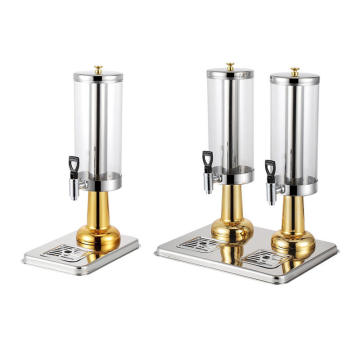 Multi-Tank Fruit Juice Dispenser with Tap for Party Buffets