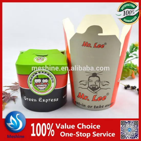 Good paper noodle box/take away box/pasta box