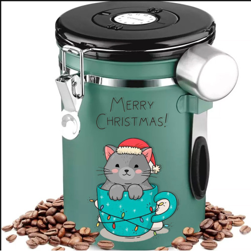 Christmas Kitchen Accessories Coffee Canister