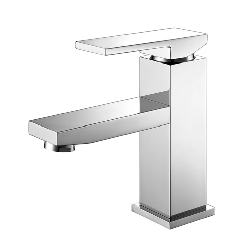 Square basin mixer