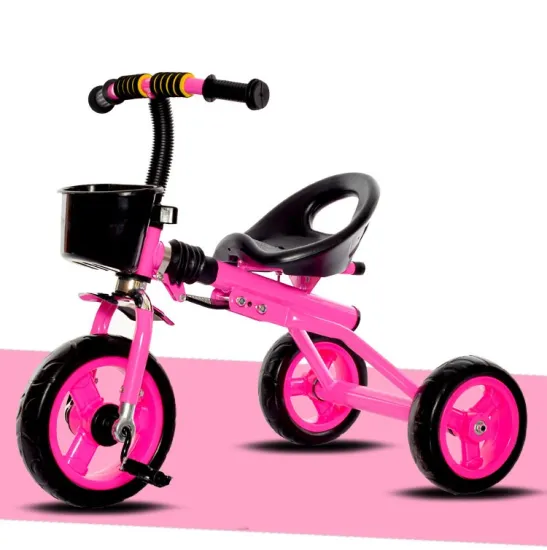 Baby Folding 3-Wheel Bike with Iron & Steel Tube Frame: A Kids' Folding Tricycle