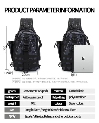 Customized Luya Bag: Multi-Functional Waterproof Outdoor Backpack for Hunting and Fishing