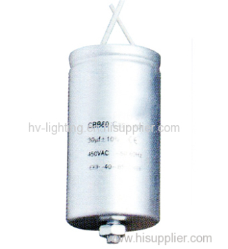 Iluminación condensador 4uf a 40uf