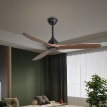 Stylish design ceiling fan beautiful black finish