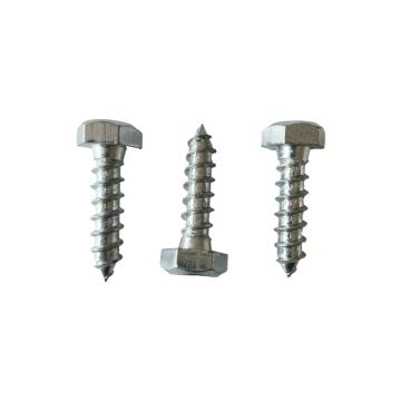 DIN 571 Hex Wood Screws - 4.8 Grade Coach Screws, Galvanized Hex Lag Screws