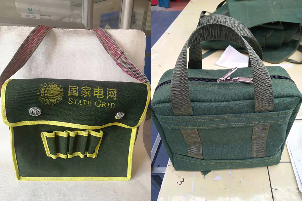 Thickened Waterproof Canvas Tool Bag