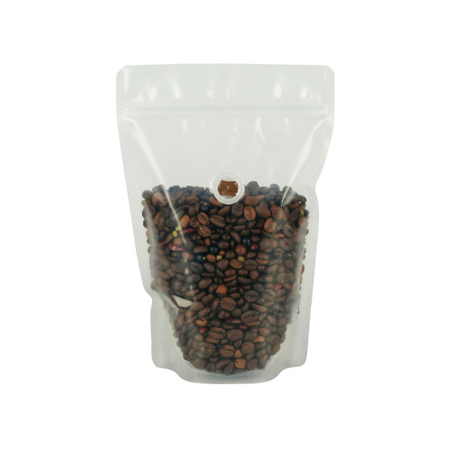 Hot Sale With Tear Notch & valve Bag For coffee Packaging