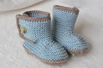 Blue Knit Shoes Casual Shoes