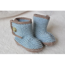 Blue Knit Shoes Casual Shoes