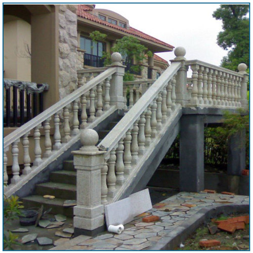 Outdoor Garten Dekoration Granit Balustrade