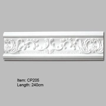 Install moldings to smooth the transition from wall to either floor or ceiling. Polyurethane Wall Panel Moulding