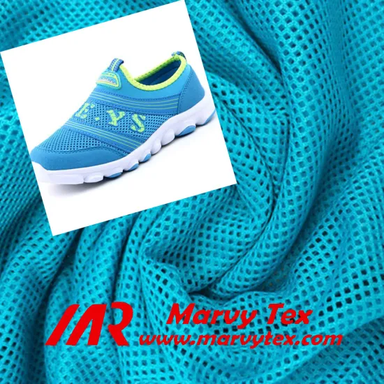 knit mesh shoes breathable polyester cotton mesh fabric