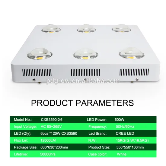 High quality Cob LED Grow Light, Cob 600W Led Grow Light Housing