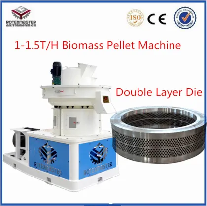 Rotex wood pellet machine