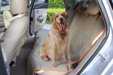 Low MOQ 300PCS Large waterproof pet car seat cover