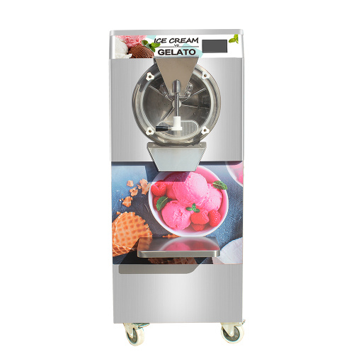 Freezer em lote de gelato de sorvete dura